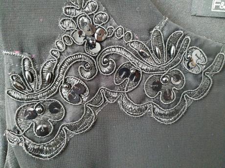 Čierne saty, f&f,34