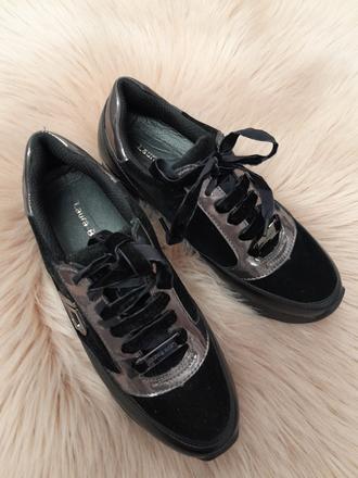 Dámske módne kožené topánky 20500303 b, 36