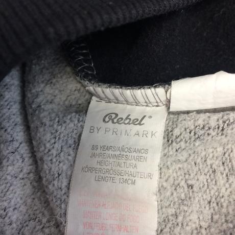 Mikina chlapčenská rebel č.134, 8-9y, rebel,134