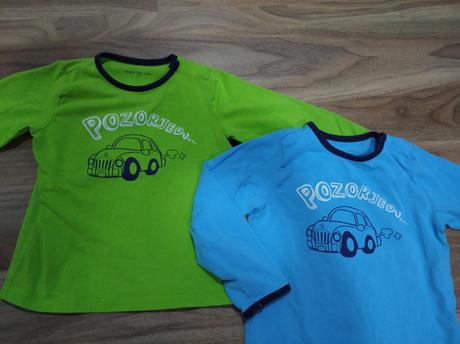 Trička s autíčkem, tulec trend,98
