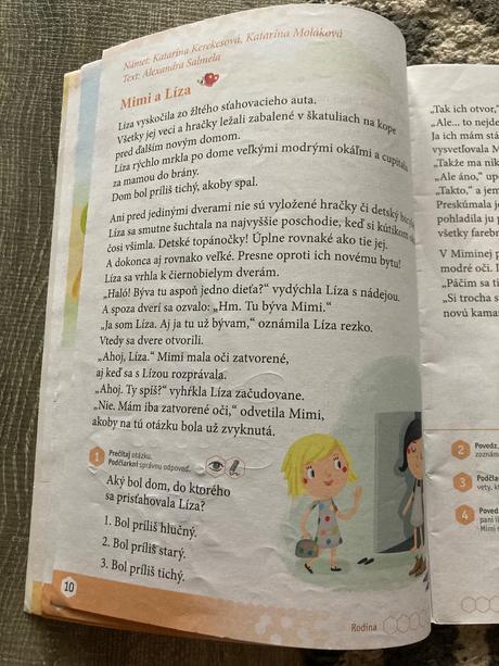 Čítanka lipka pre prvý ročník zš, 