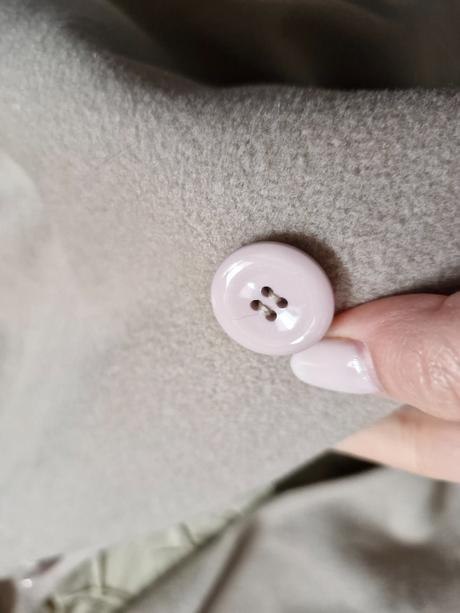 Vintage vlnený kabát, xl