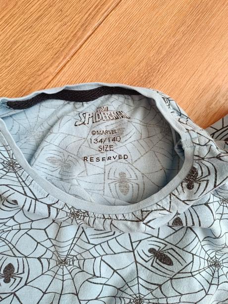 Pyzamo spiderman reserved 134/140, reserved,134