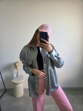 Košeľová bundička l, bershka,l