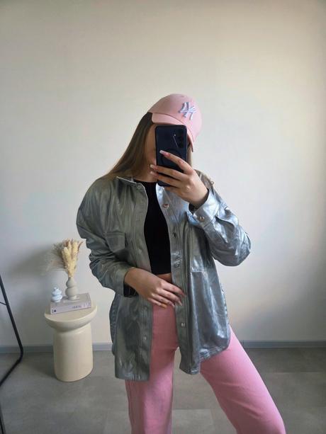 Košeľová bundička l, bershka,l