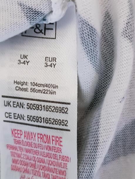 Tričko s krátkym rukávom, f&f,104