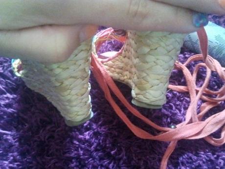 Letné sandálky na platforme, 39