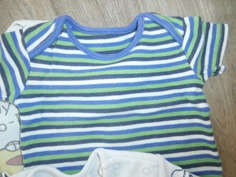 Balík 5ks body s krátkym rukávom, 50–62