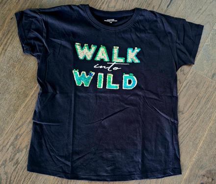 Nadherne tricko s pretacacimi flitrami top stav, reserved,158