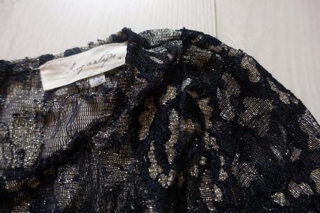 Zlatočierne šaty sugarlips, xs