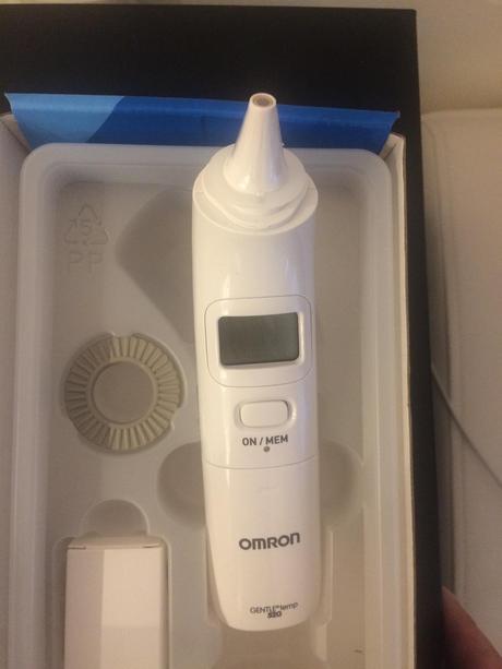 Omron ušný teplomer, omron