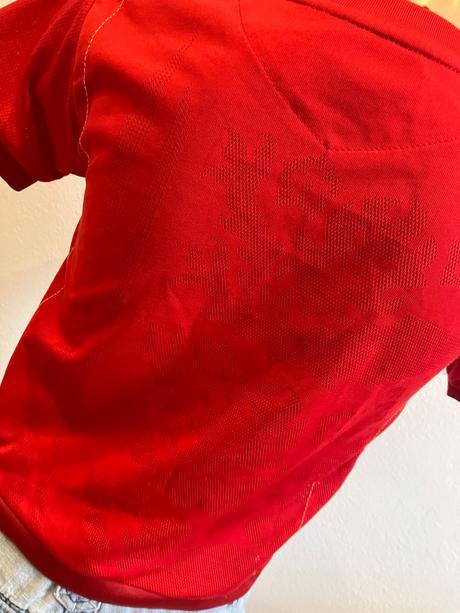 Chlapčenské športové tričko england červené (2r.), umbro,92