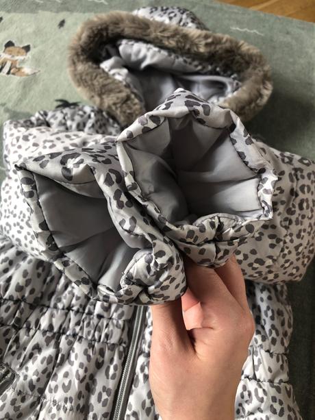 Zimná bunda leopardí vzor, f&f,116