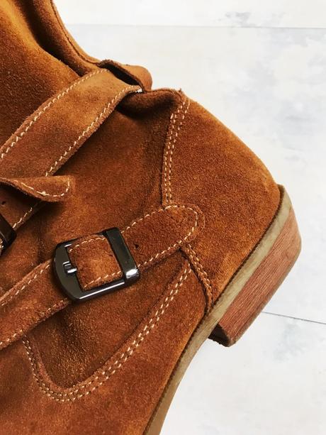 Semišové kožené čižmy, 37