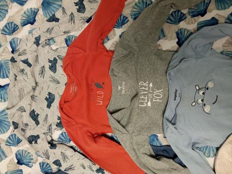 Balík body a pyžam18m 24m carters, h&m, lupilu, 86–98