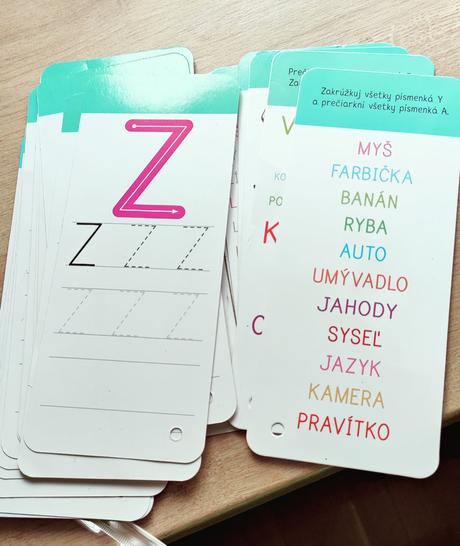 Moje prvé úlohy - písmenká od a do z, 