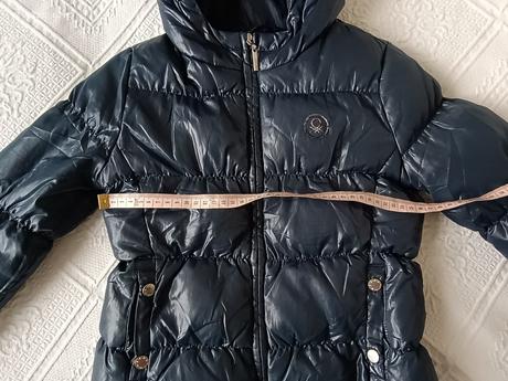 Paperova bunda benetton, vel. 6-7 rokov, benetton,122