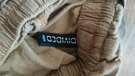 Ľanové nohavice, h&m,40