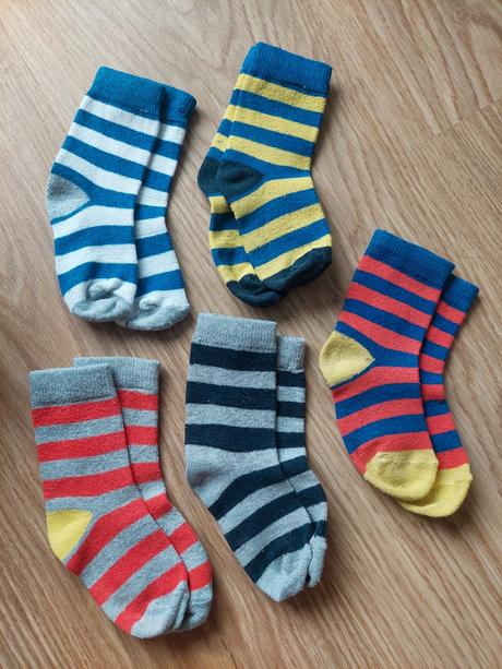 Ponozky 5ks, lupilu,22