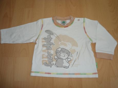 Bielo - hnede tricko, 92