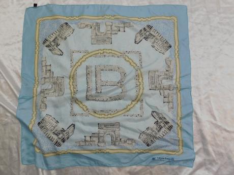 Laura biagiotti luxusna hodvabna šatka, l