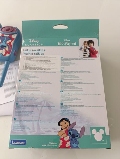 Detské vysielačky 2ks lilo & stitch, 