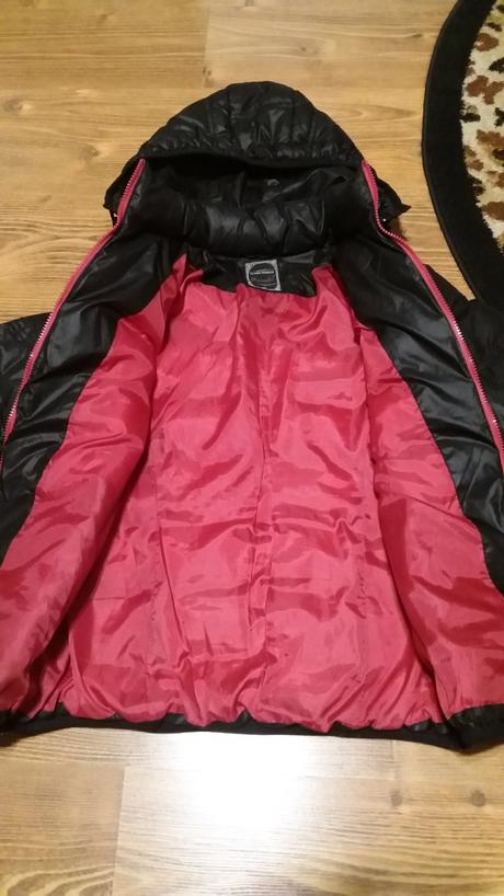 Čierna zimná vetrovka, l