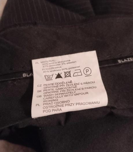 Pánske nohavice 58 číslo, znak blažek,možný darček, 56