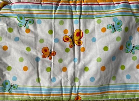 Hniezdo do detskej postieľky motýľ, šírka (cm): 35,dĺžka (cm): 170