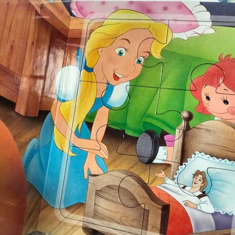 Gulliverove cesty puzzle kniha, 