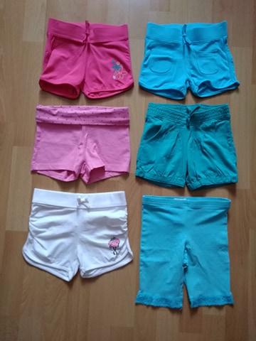 Kratasky (c&a) - vel.110-122- malo nosene, palomino,110