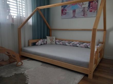 Domčeková posteľ  benlemi 140x200, šírka (cm): 140,dĺžka (cm): 200