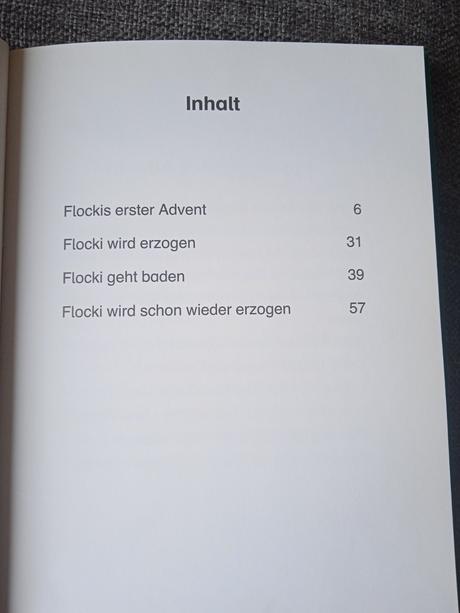 Mein erster advent und andere neue flocki,