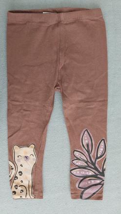 Legíny hnedé 86, pepco,86