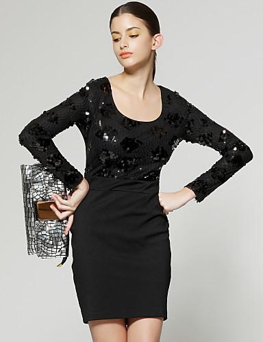 Krátke šaty s glitrami, s