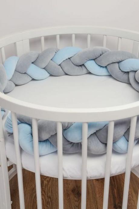 Ochranný mantinel do postele - postieľky vrkoč, dĺžka (cm): 180