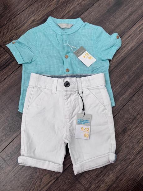 Letná sada pre chlapčeka veľ. 9 12 mes., primark,80
