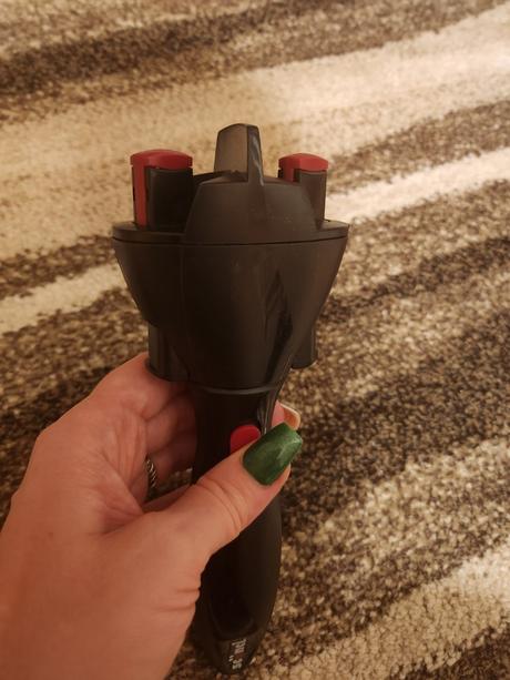 Zapletač vlasov na baterky,