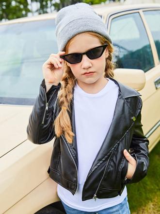 Kožená bunda poštovné zdarma, 128 / 134 / 140 / 146 / 152