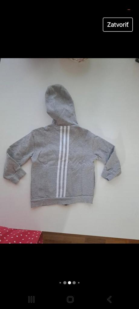 Mikina adidas 5/6 rokov+ legíny grátis, adidas,116