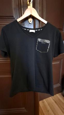 Čierne tričko liu jo - s, liu jo,s