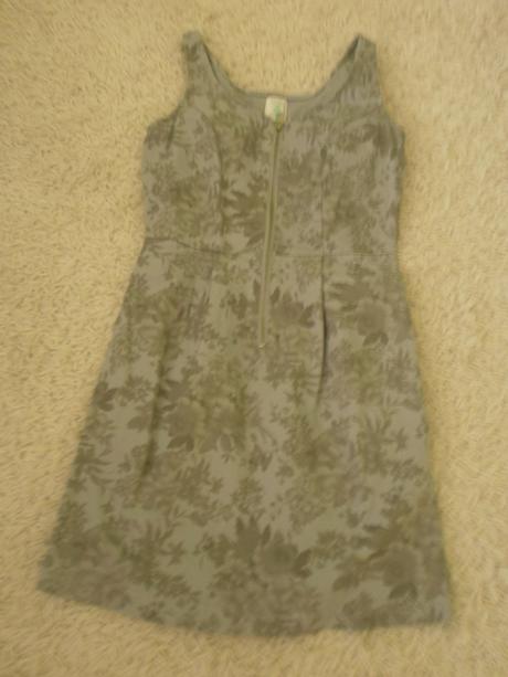 Šedá rifľová šatová suknička, 152