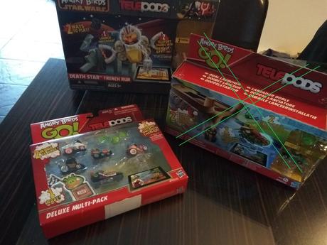 Angry birds telepod - 2 ks, 