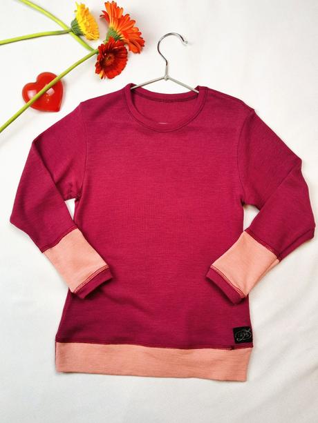 Iris - merino nátelník na 5-7rokov, 122