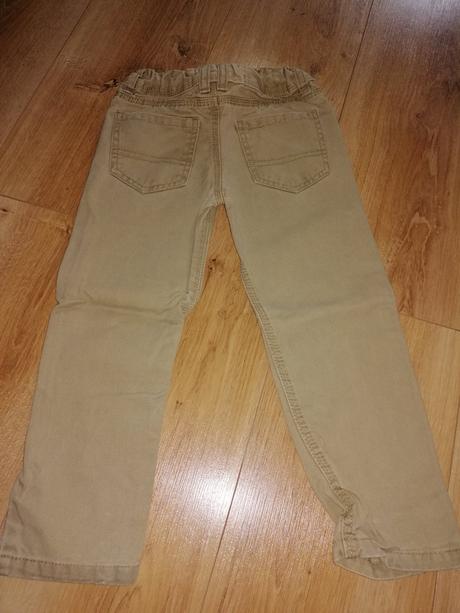 Béžové rifle, denim co,104