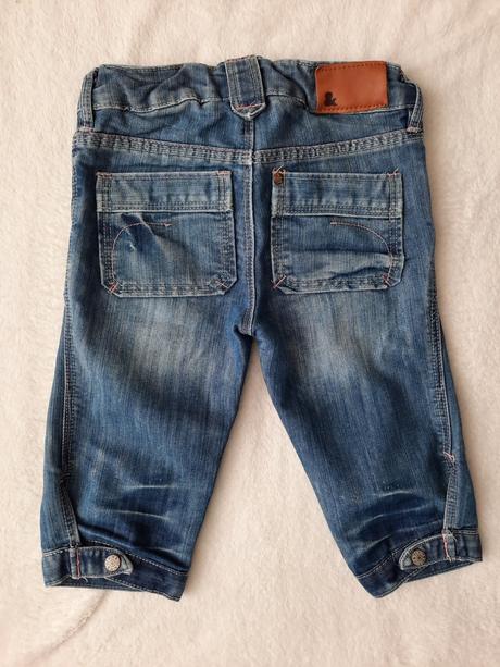 Rifľové šortky, h&m,122