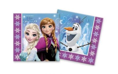 Servítka frozen 4ks (s109), 