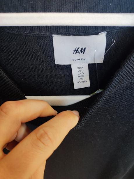 Vlnený svetre, h&m,l