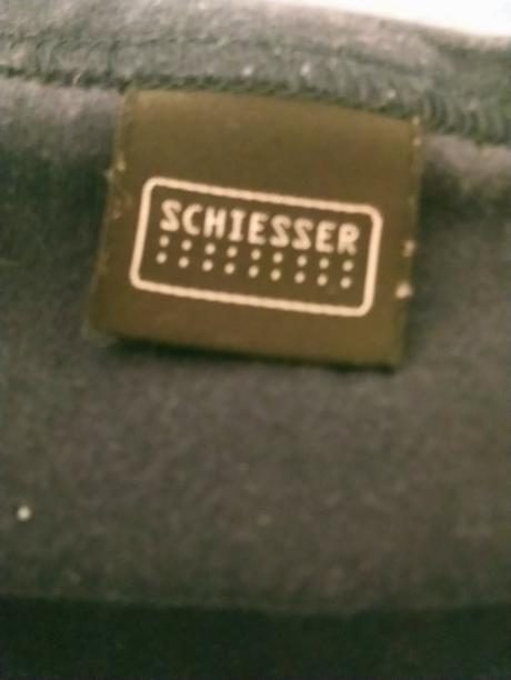 Pánske modré pásikavé tričko, schiesser, l, l