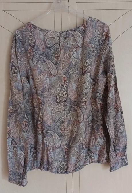 Vzorovaná blúzka monari, 38